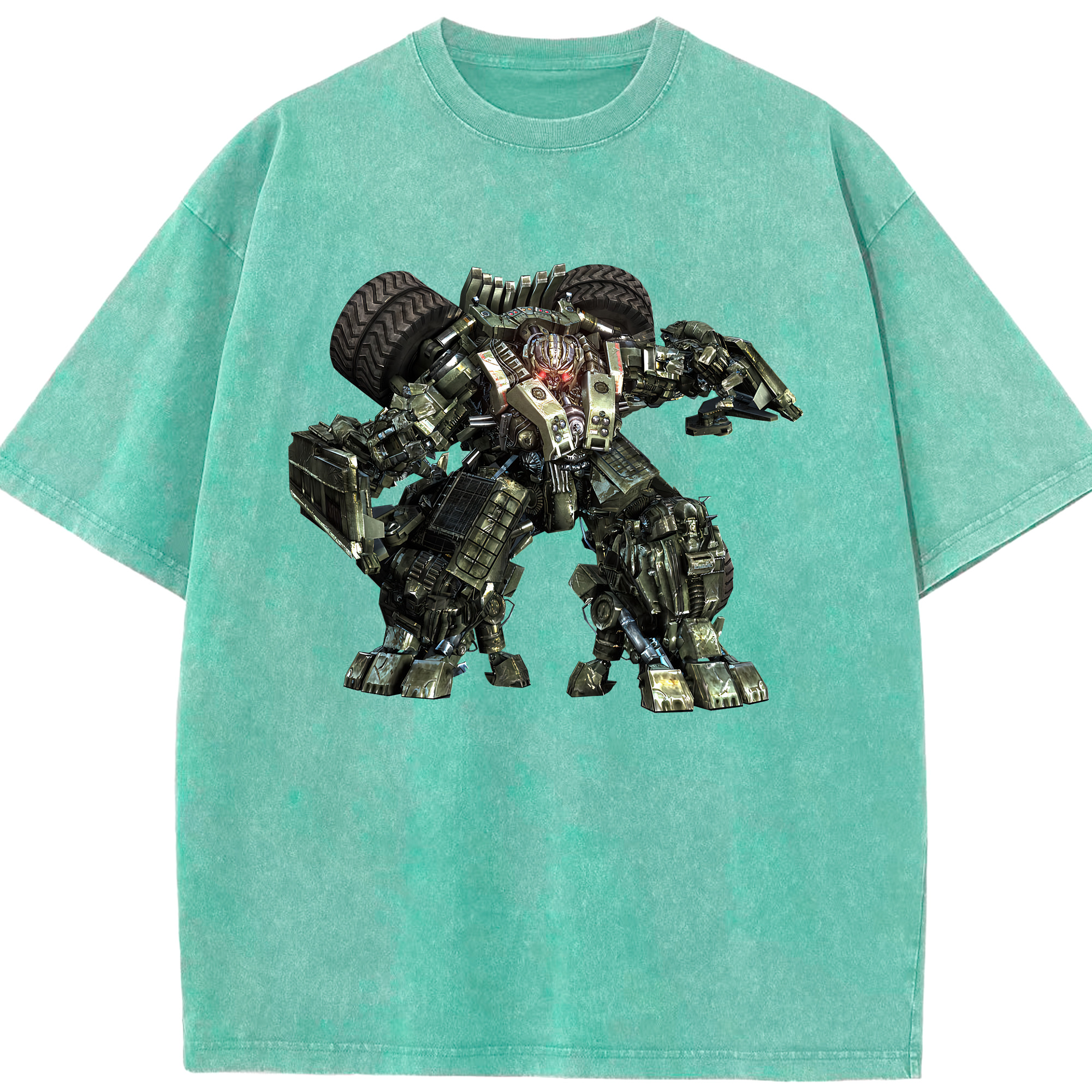 （画像用） Transformers トランスフォーマー 綿100% ヴィンテージ風 半袖Tシャツ（フロントプリント）